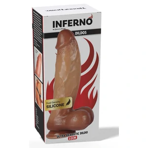 Hidden Desire - Dildo Realist Din silicon 22 cm, Discret