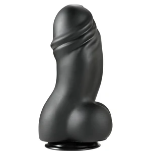 Hidden Desire Fat Boys Dildo PVC 22cm Negru pe Denysa.ro