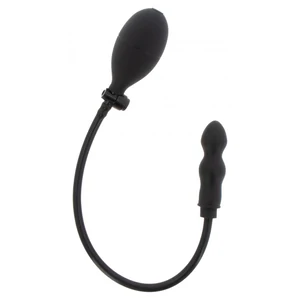 Plug Anal Inflabil Negru Silicon Moale 2.5-6 Cm