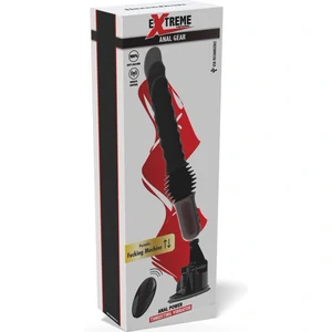 Hidden Desire Vibrator Anal cu Împingere Negru
