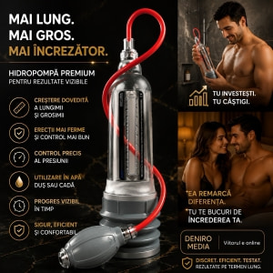 Hidropompă Bathmate Hydroxtreme9 Transparent
