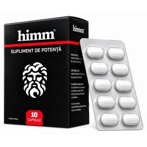 Capsule HIMM Pentru Potență, Erecții Puternice 10buc pe Denysa.ro
