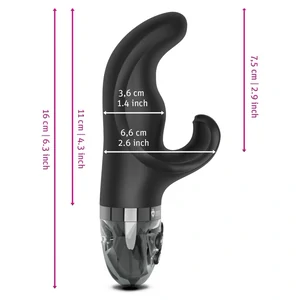Hop Hop Bop eStim Vibrator Negru