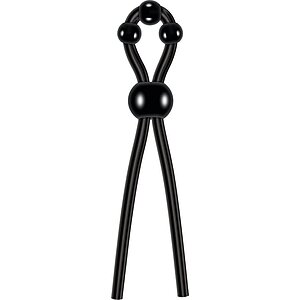 Inel Ajustabil Pentru Penis Ultimate Lasso Negru