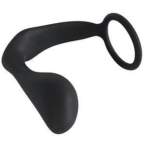 Inel Combo Velvets Ring And Plug Negru pe Denysa.ro