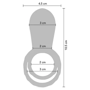 Inel Couples Vibrator Verde