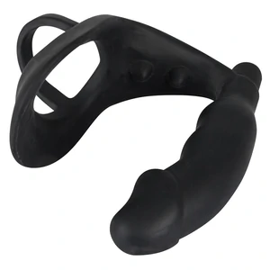 Inel Cu Anal Plug Black Velvets Negru