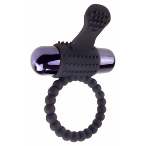 Inel cu Vibrații Fantasy C-Ringz Silicon Negru pe Denysa.ro