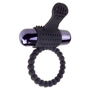 Inel cu Vibrații Fantasy C-Ringz Silicon Negru pe Denysa.ro
