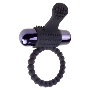 Inel cu Vibrații Fantasy C-Ringz Silicon Negru pe Denysa.ro