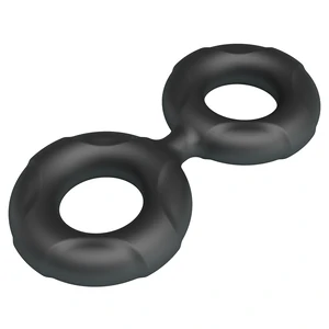 Inel Dublu Crazy Bull Radwan Model 19 Negru