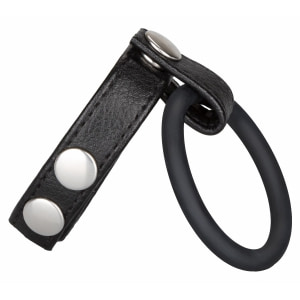 Inel Erecție Ball Spreader Negru