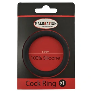Inel Erecție Penis Malesation Negru