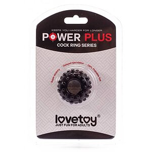 Inel Erecție Power Plus 3 Negru