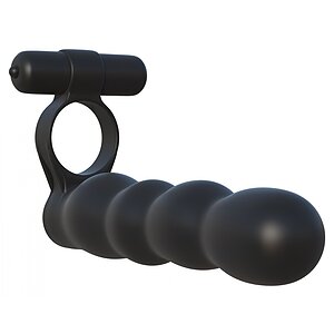 Inel Dublu Cu Stimulator Clitoral Vibrator
