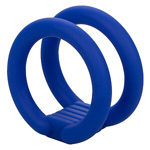 Inel Penis Dual Penis Cage Albastru pe Denysa.ro