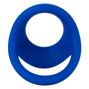 Inel Penis Penis Ball Dual Ring Albastru