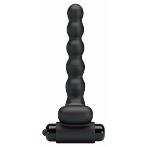 Inel Penis pentru Dublă Stimulare Hercules Negru