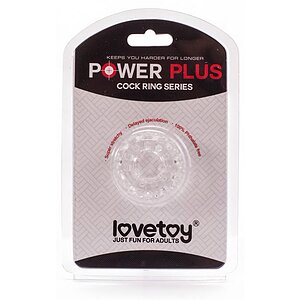 Inel Penis Power Plus Harder For Longer Transparent