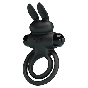 Inel Penis Pretty Love Vibrant 3 Negru pe Denysa.ro