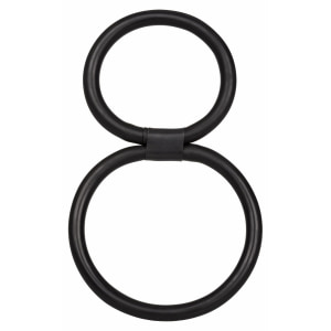 Inel Penis Quick Release Double Helix Negru
