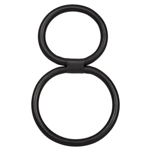 Inel Penis Quick Release Double Helix Negru