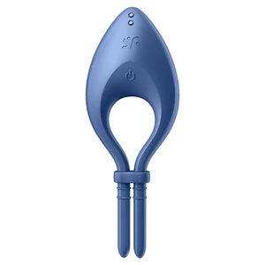 Inel Penis Satisfyer Bullseye Albastru