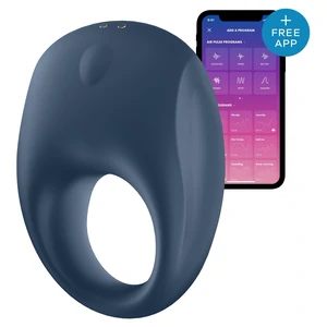 Inel Penis Satisfyer Strong One Albastru Inel Penis Satisfyer Strong One Albastru pe Denysa.ro