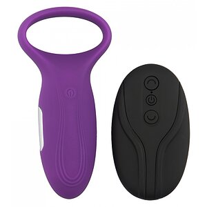 Inel Penis TUX Remote Control Couples Negru pe Denysa.ro