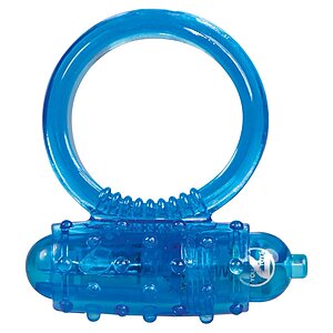 Inel Sexual Inel Penis Vibrating Ring Albastru