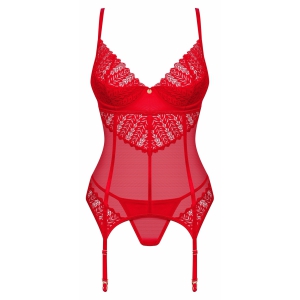 Corset Obsessive Ingridia Roșu M-L