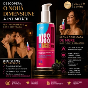 Intt Kissable Gel Mure – Efect încălzitor 55 ml