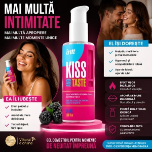 Intt Kissable Gel Mure – Efect încălzitor 55 ml