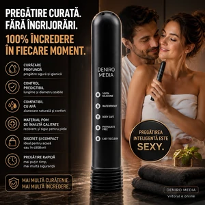 Irigator Anal Cleaner Tube Negru