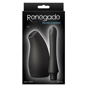Irigator Anal Renegade Deluxe Cleanser Negru