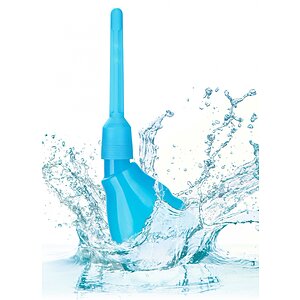 Irigator Anal Și vaginal CalExotics 162 ml, Albastru