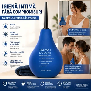 Irigator Anal The Cleaner 200 ml — Aplicare Precisă
