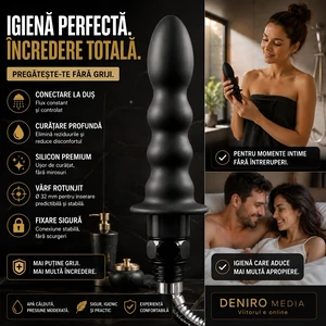 Irigator Intim Hydro Blast Negru