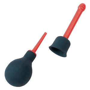 Irigator Rectal Syringe Negru pe Denysa.ro
