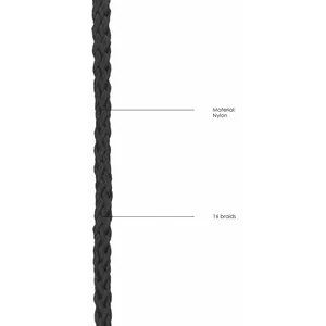 Japanese Rope 10m Negru