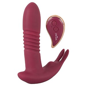 Vibrator Din Silicon Catifelat Pentru Insertie Usoara