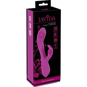 JAVIDA Thumping Rabbit — 3 Motoare, 30 Moduri, Reîncărcabil Mov