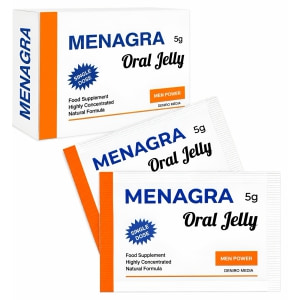 Jeleu Erecție Rapidă Menagra 2 pliculețe pe Denysa.ro