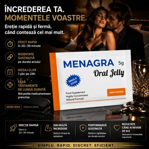 Jeleu Erecție Rapidă Menagra 2 pliculețe