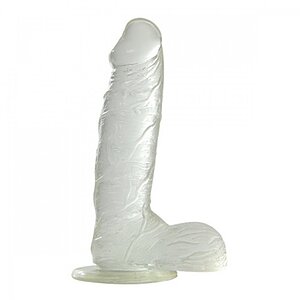 Jelly Dildo Real Rapture Clear Transparent