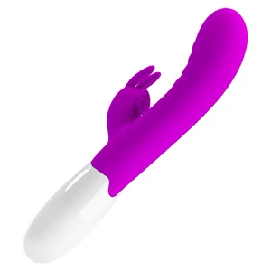 Vibrator Cu 30 Moduri Si Stimulator Clitoris Jucarie Erotica Vibrator Iepuras Siliconic