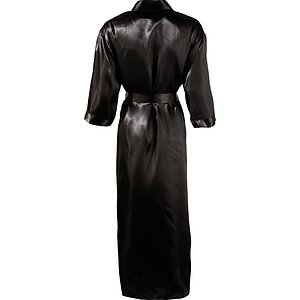 Kimono Cottelli Collection Negru 2XL-3XL
