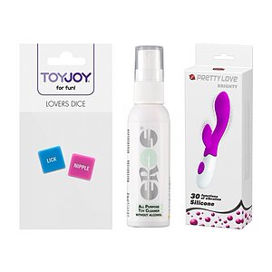 Kit Flacără între Așternuturi - Set Provocator 3în1