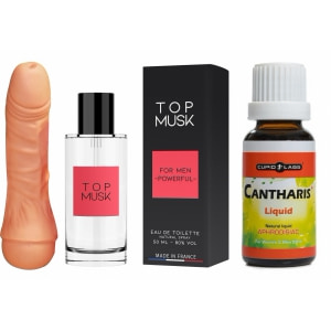 Kit Seducție Intensă – Feromoni, Picături, Ejaculator pe Denysa.ro