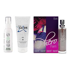 Kit Seducție Intensă: Atracție, Alunecare, Igienă pe Denysa.ro